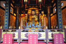 霍光大将军坐像