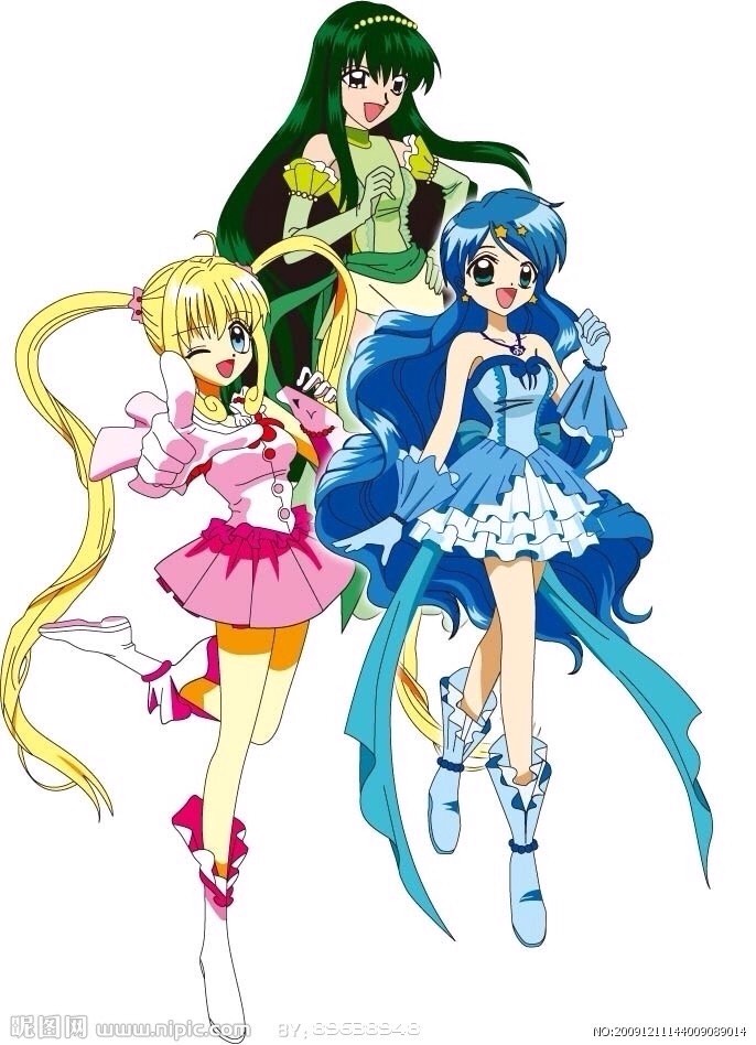  p>织本星罗,《人鱼的旋律》中的人物,一个很有勇气的女孩子,在同伴们