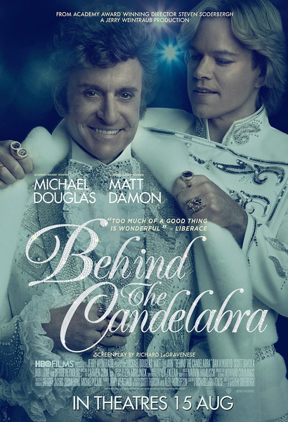 behind the candelabra
