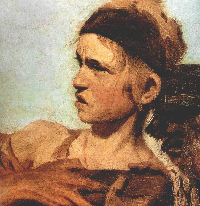 伏尔加河上的纤夫