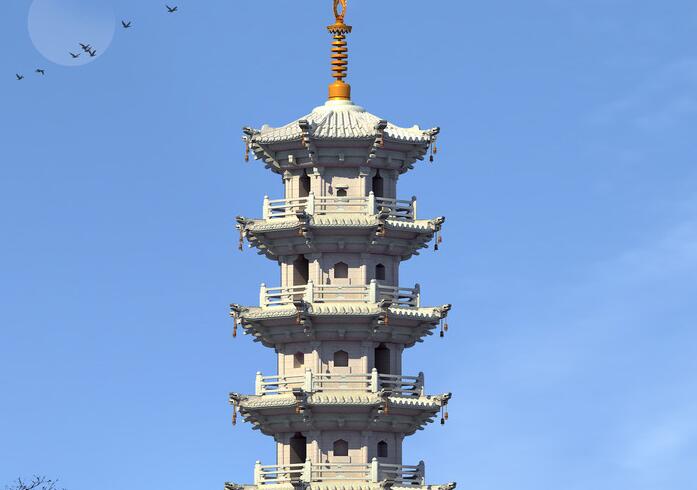 河北三河灵山塔