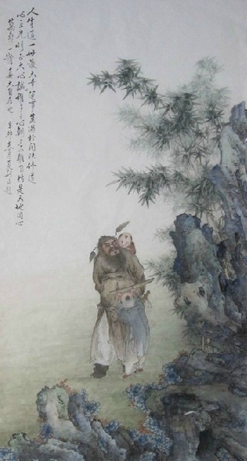  p data-id="gnbjfkdvvq">范晓明,号如安居士,陕西合阳人,职业画家.