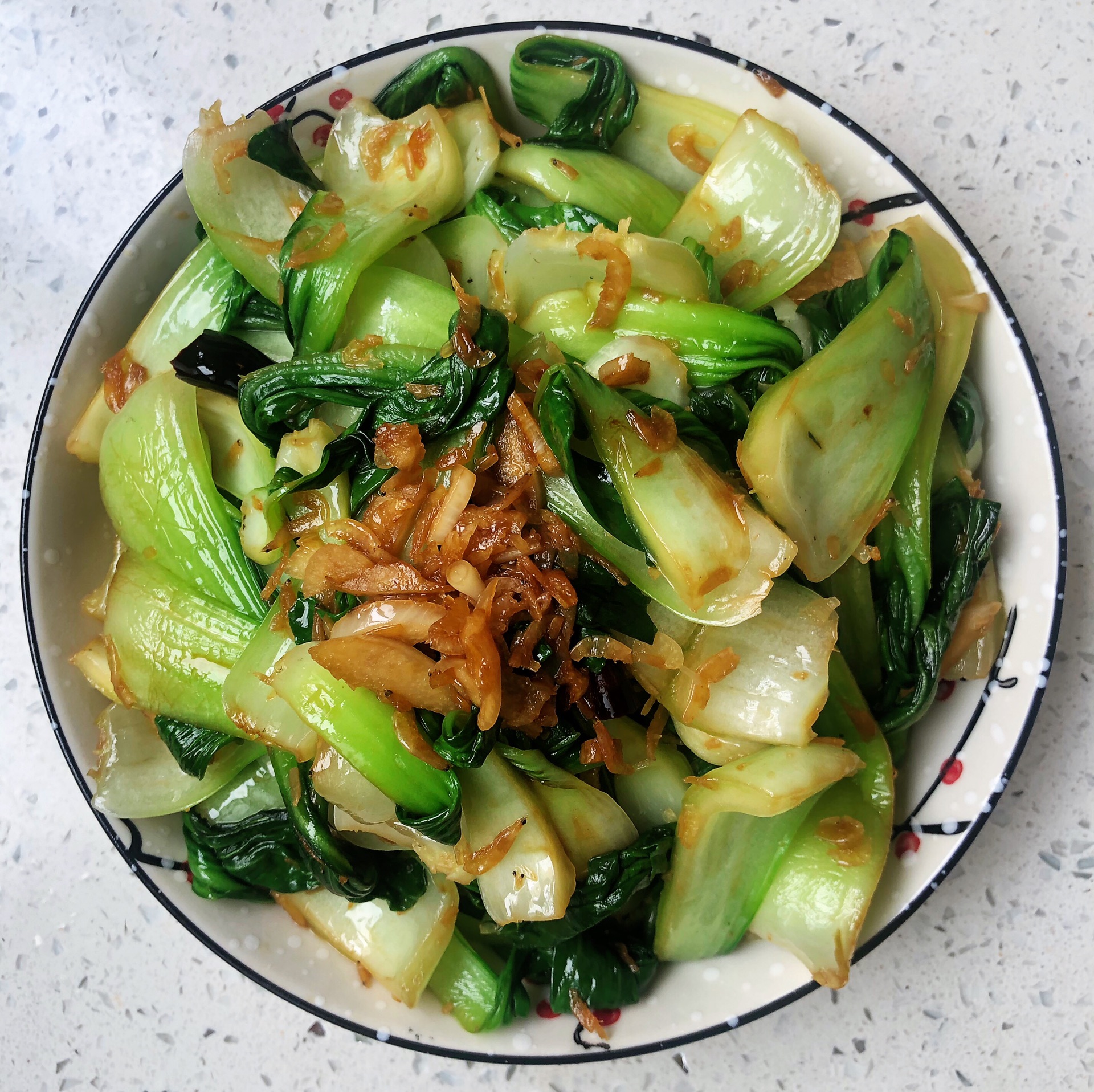 海米炒油菜