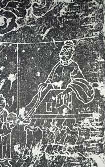 晋武帝羊车巡幸图（唐代石刻）