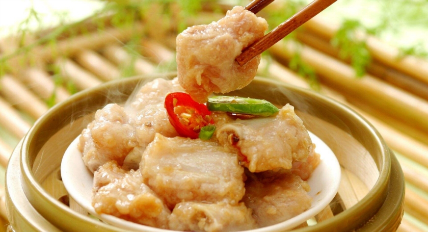 药蒸小排骨