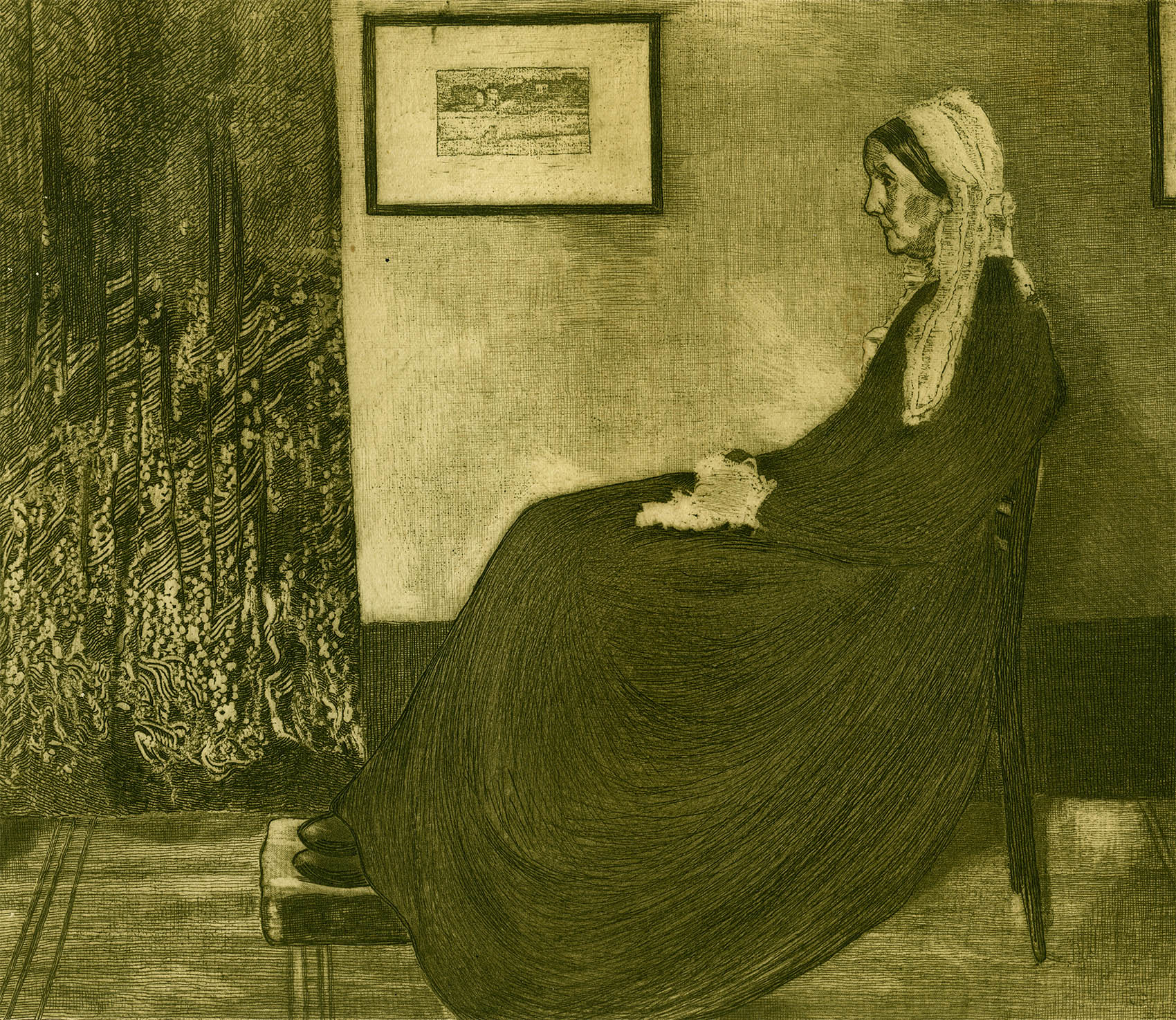  p>《惠斯勒的母亲》(whistlers mother)是由十九世纪的 a target="