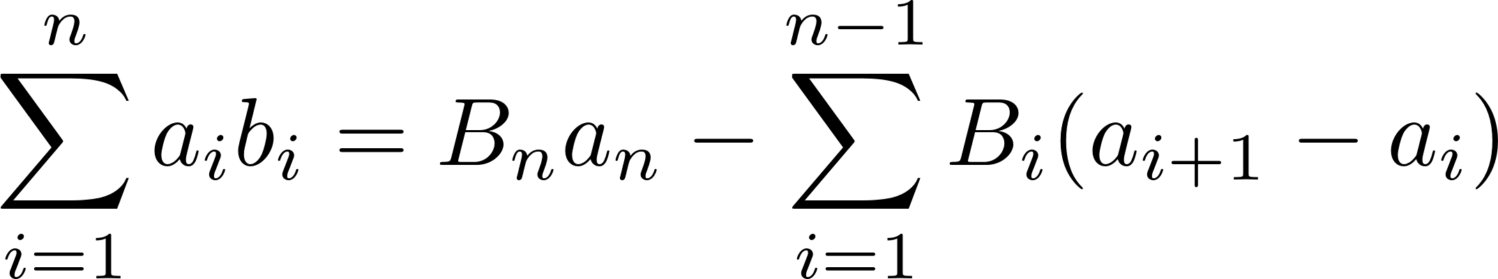  p>阿贝尔求和公式(abels summation formula)亦称分部求和法. /p>
