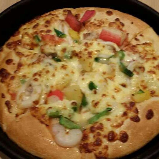 平底锅脆底香肠披萨