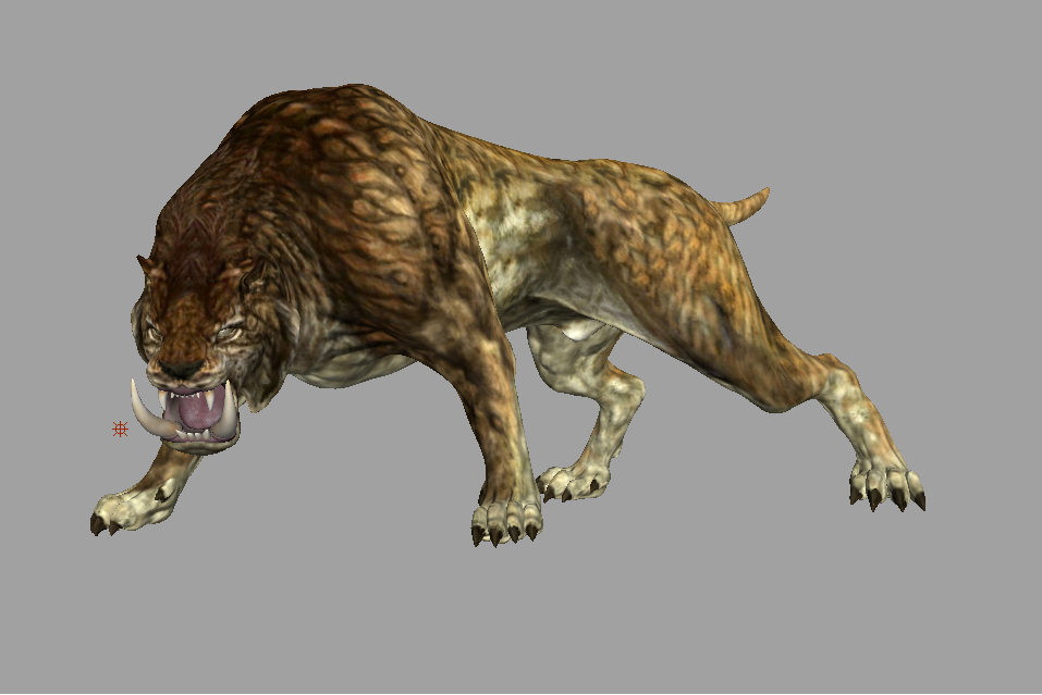 剑齿虎(smilodon)