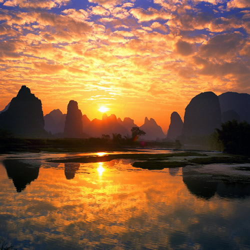 中国十大风景名胜之一,桂林山水是中国山水的代表