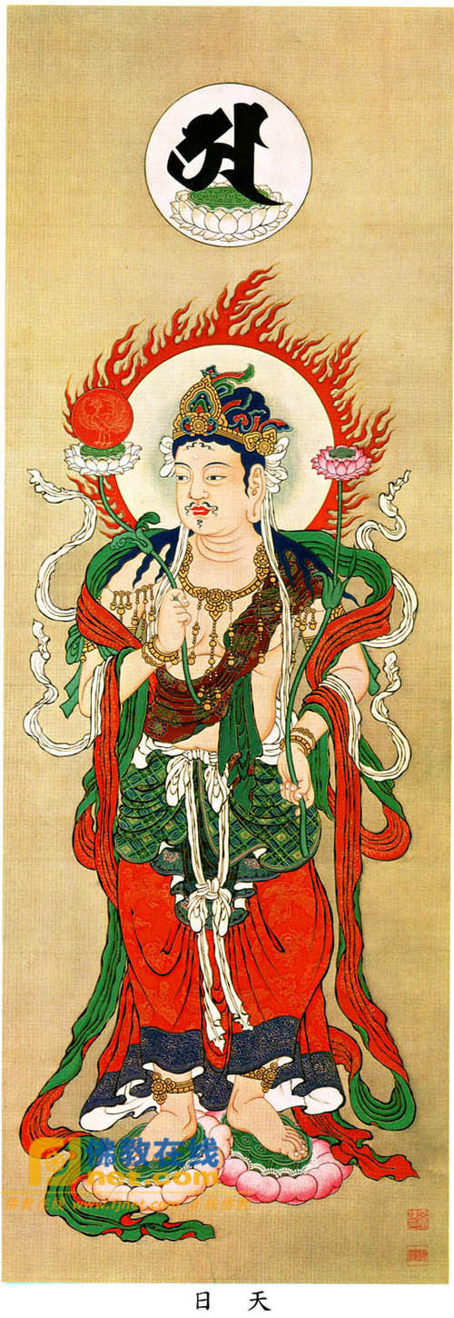 data-lemmaid="163332">佛教 /a>之十二护法天神,乃诸天,龙,鬼,神