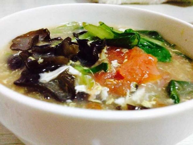 木耳黄瓜鸡蛋汤