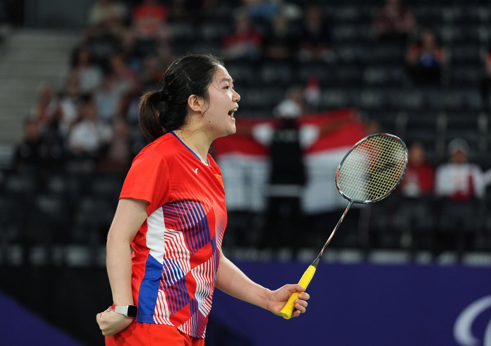 中国残疾人羽毛球队