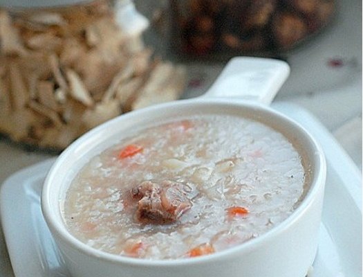 排骨马蹄胡萝卜粥