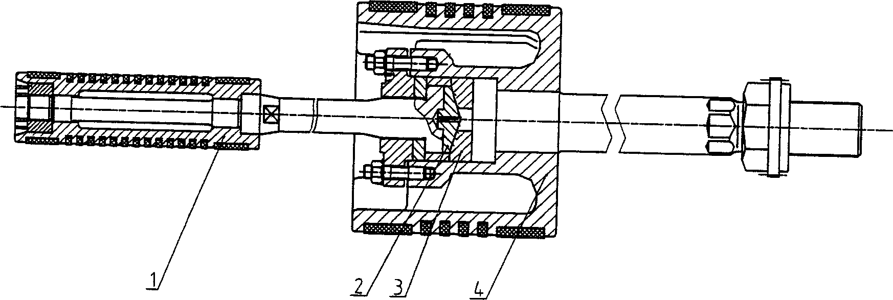 压缩机双球面浮动连接结构