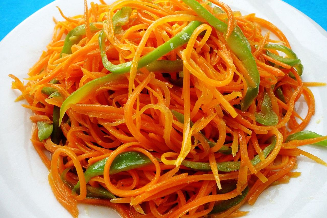 干贝丝炒胡萝卜