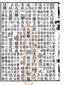 《说文解字注》烟字