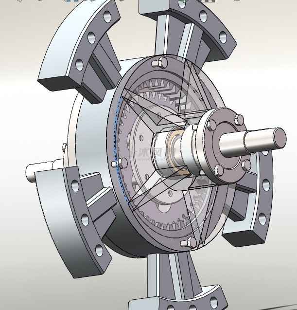 混合少齿差星轮减速器