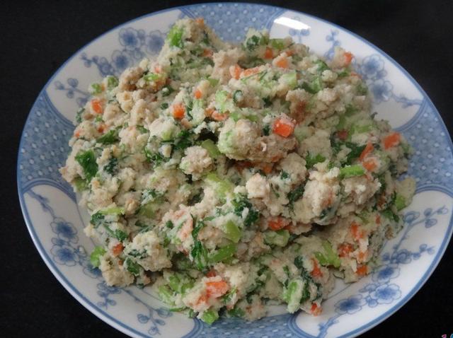 葱末豆腐渣
