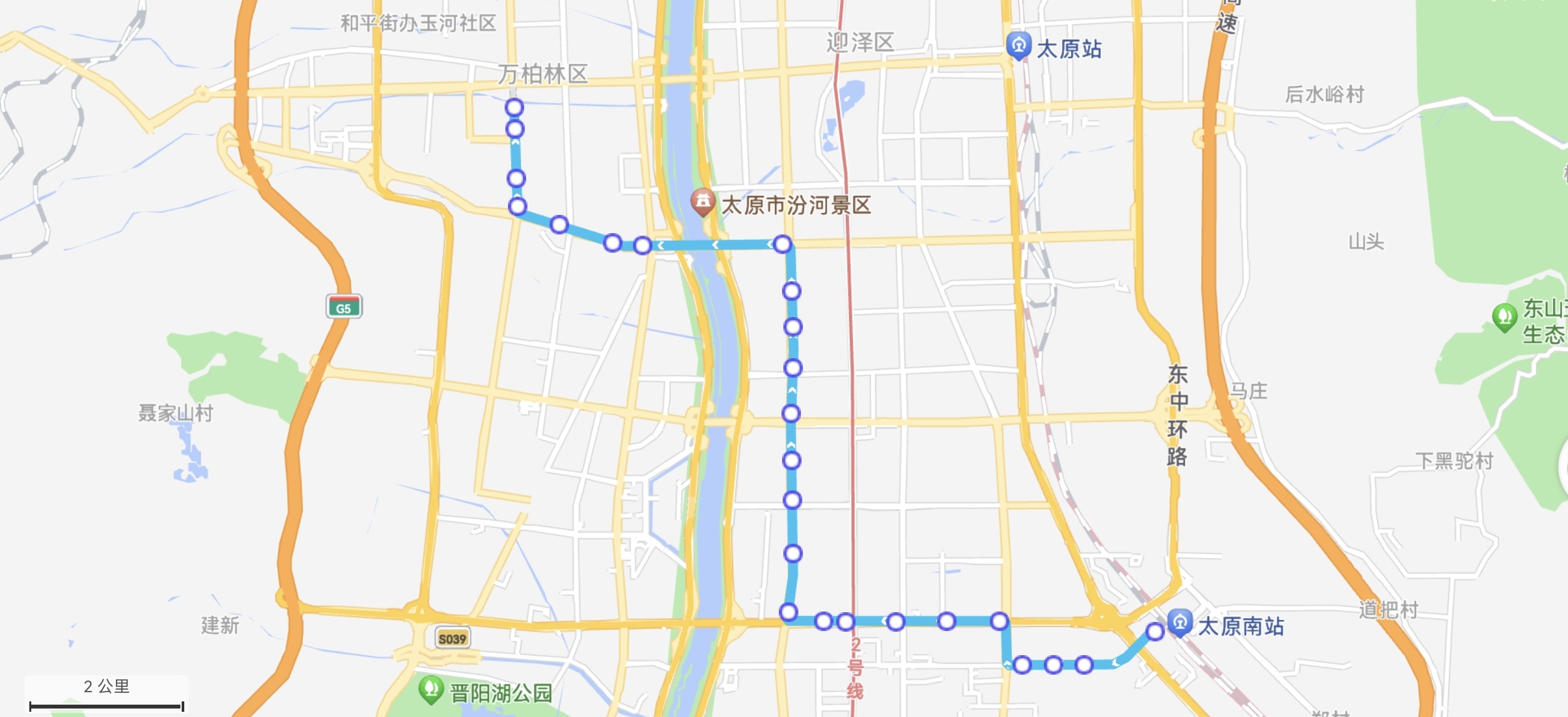太原公交501路