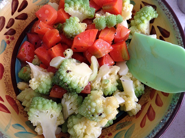 法式凉拌宝塔花菜