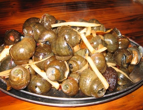 桂林炒田螺