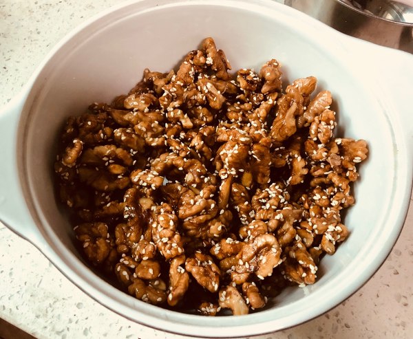 微波炉版琥珀核桃仁