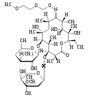 泰罗(罗红霉素片),适应症为本品适用于化脓