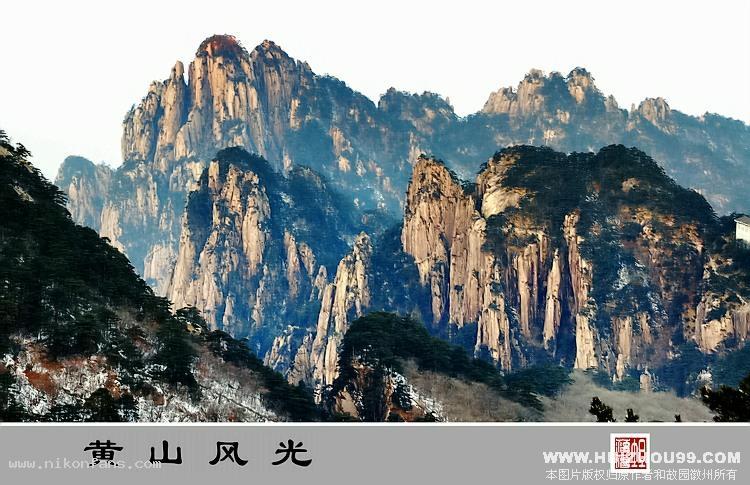 全国人民经过半年多的评比,于当年9月9日评选出的万里长城,桂林山水, 