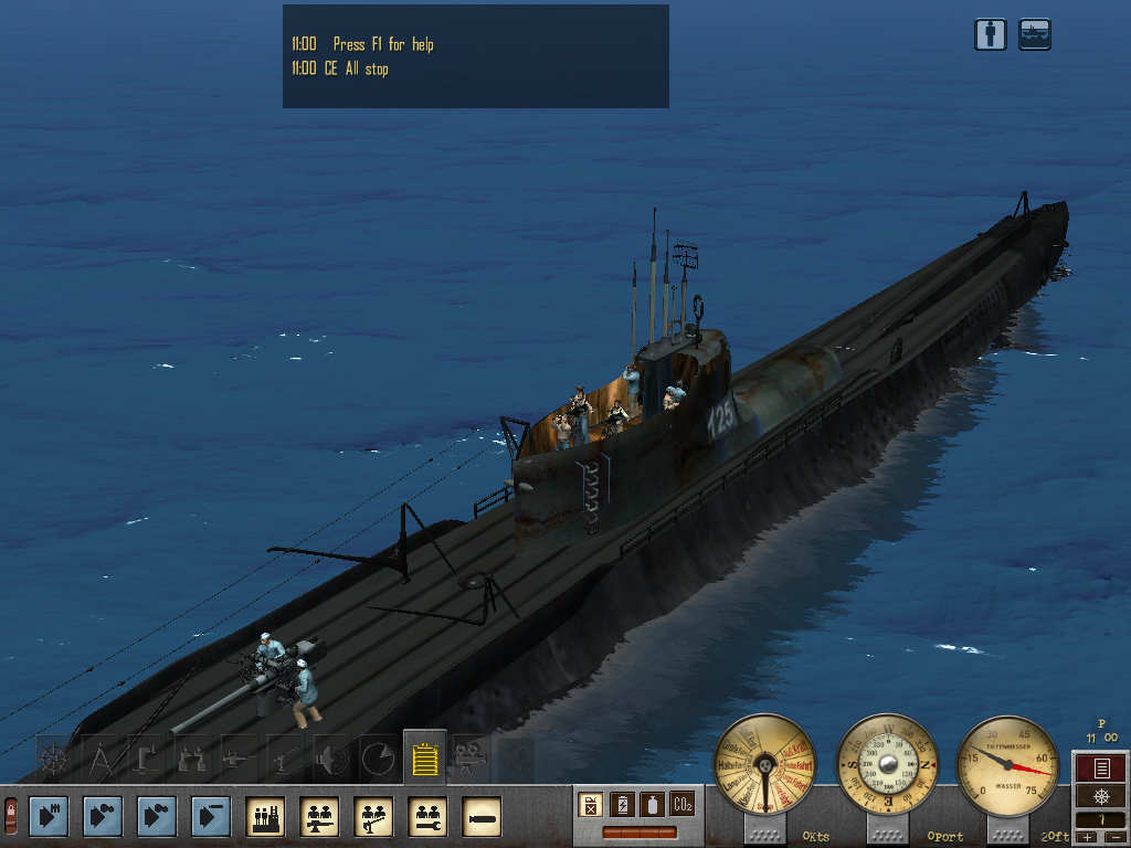  p>《猎杀潜航》是由ssi公司开发的一款潜艇模拟游戏,于1996年推出第