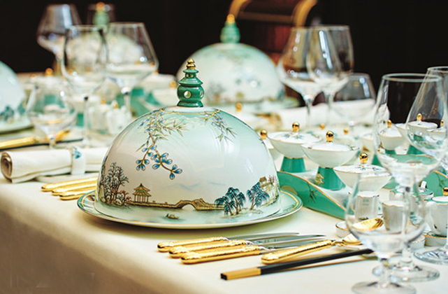 玛戈隆特"西湖盛宴"g20国宴餐具