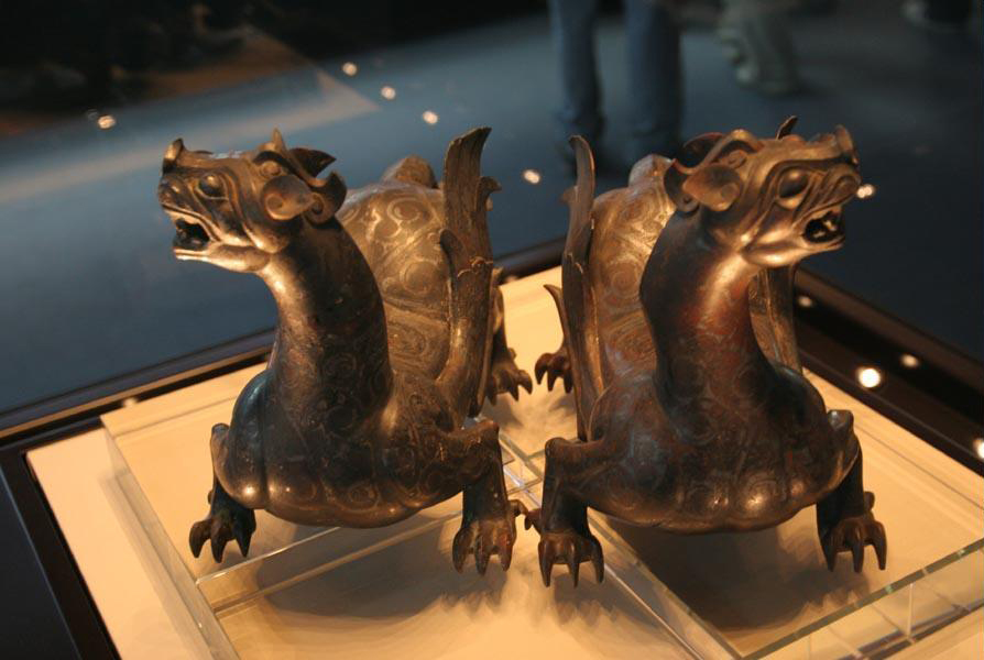 错金银双翼神兽