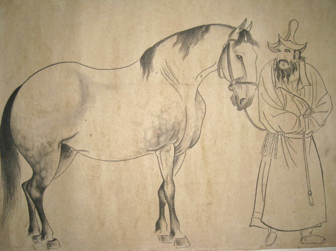 李公麟1:五马图