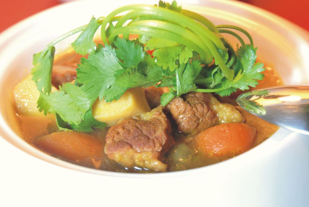 咖喱牛肉汤