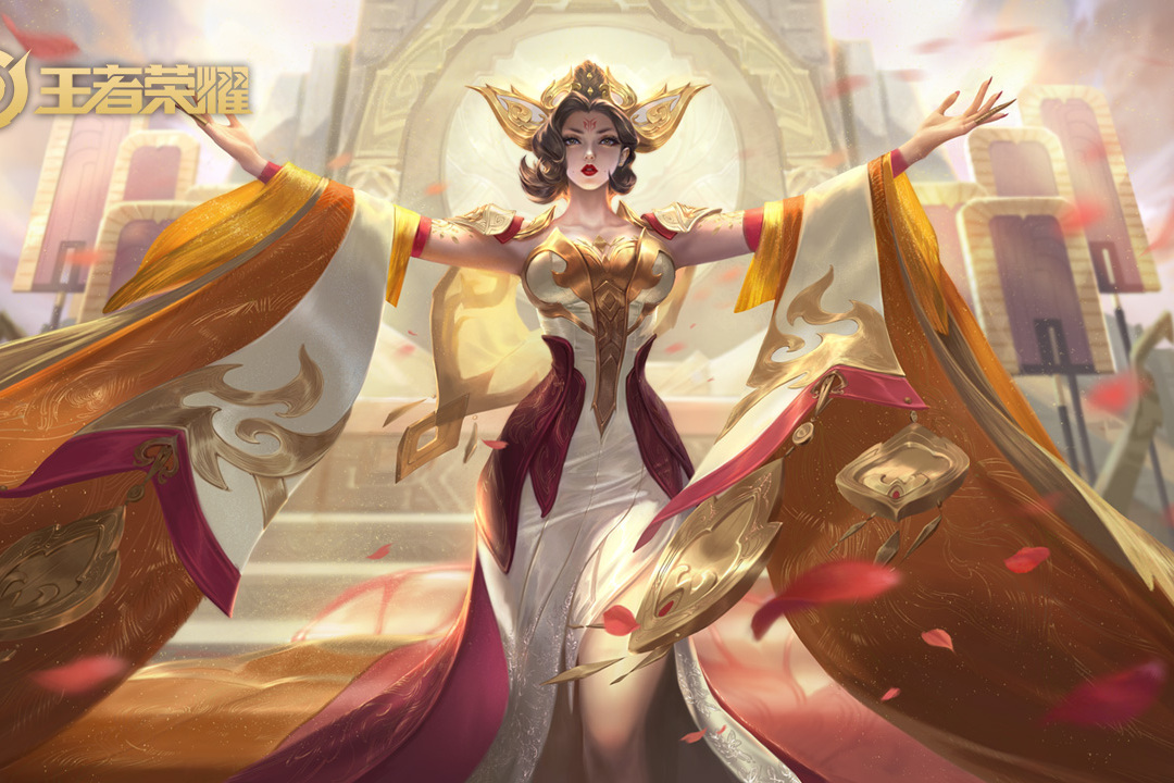 武则天,是腾讯手游《 a target="_blank" href="/item/王者荣耀