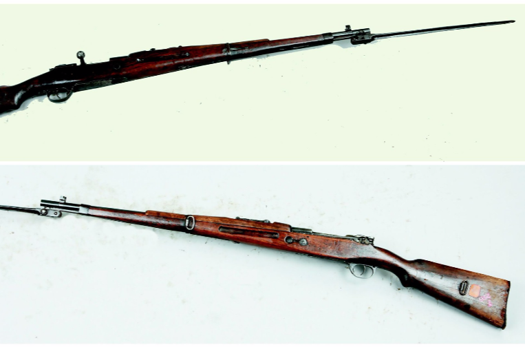  p>八一式马步枪是一种手动式步枪,于1939年由八路军总部军工部技师 a