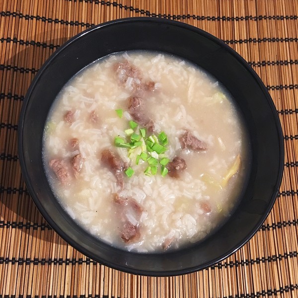 牛肉蔬菜粥