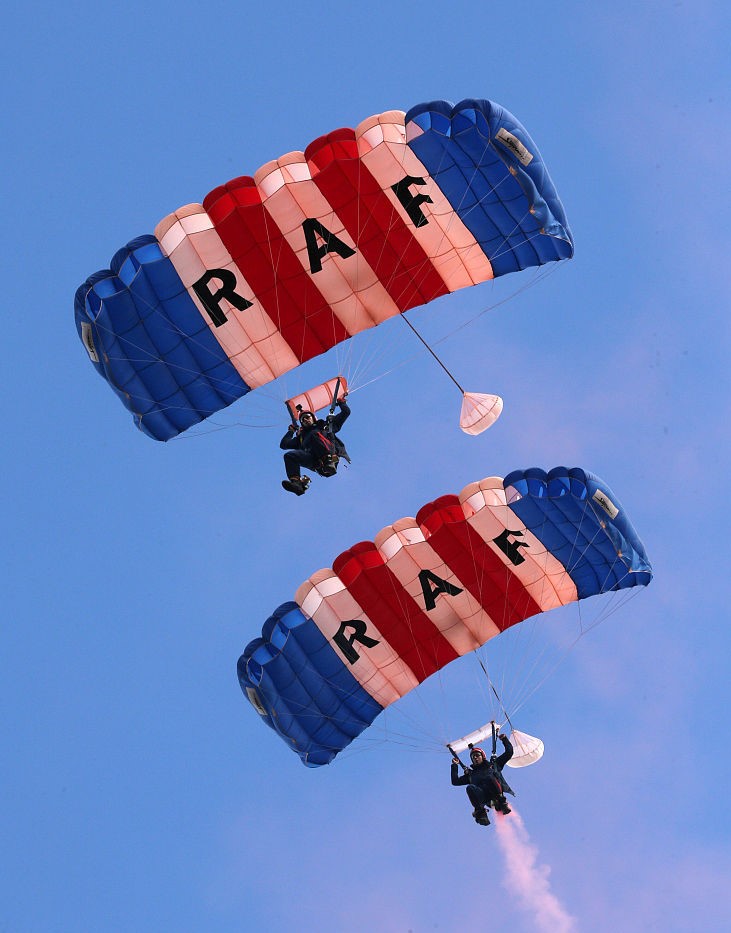 英国空军第一跳伞训练学校校址在布莱兹诺顿空军基地