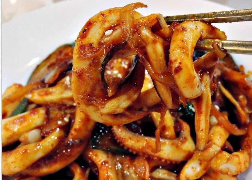 拌鱿鱼