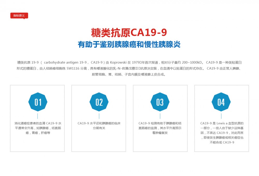  p>糖类抗原199( carbohydrate antigen199,ca199)属低聚糖肿瘤相关