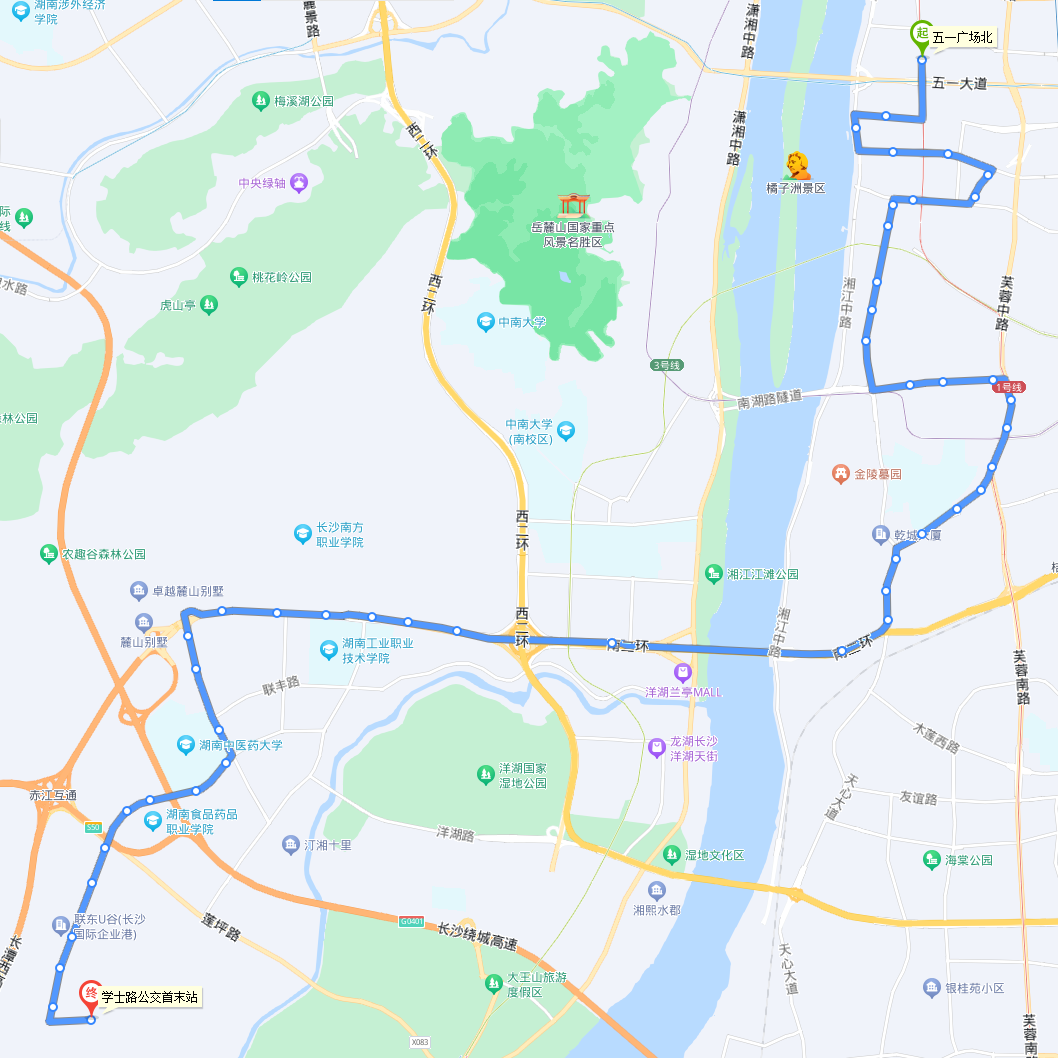长沙公交908路