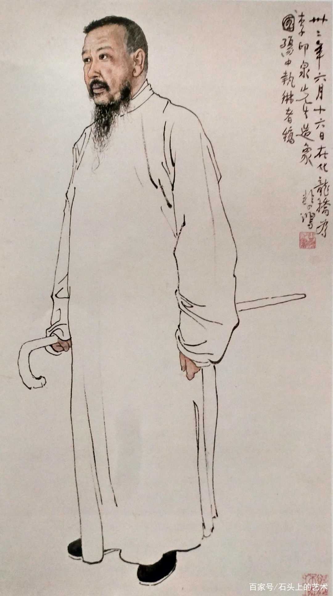 名家作品欣赏丨徐悲鸿国画品鉴_百科TA说