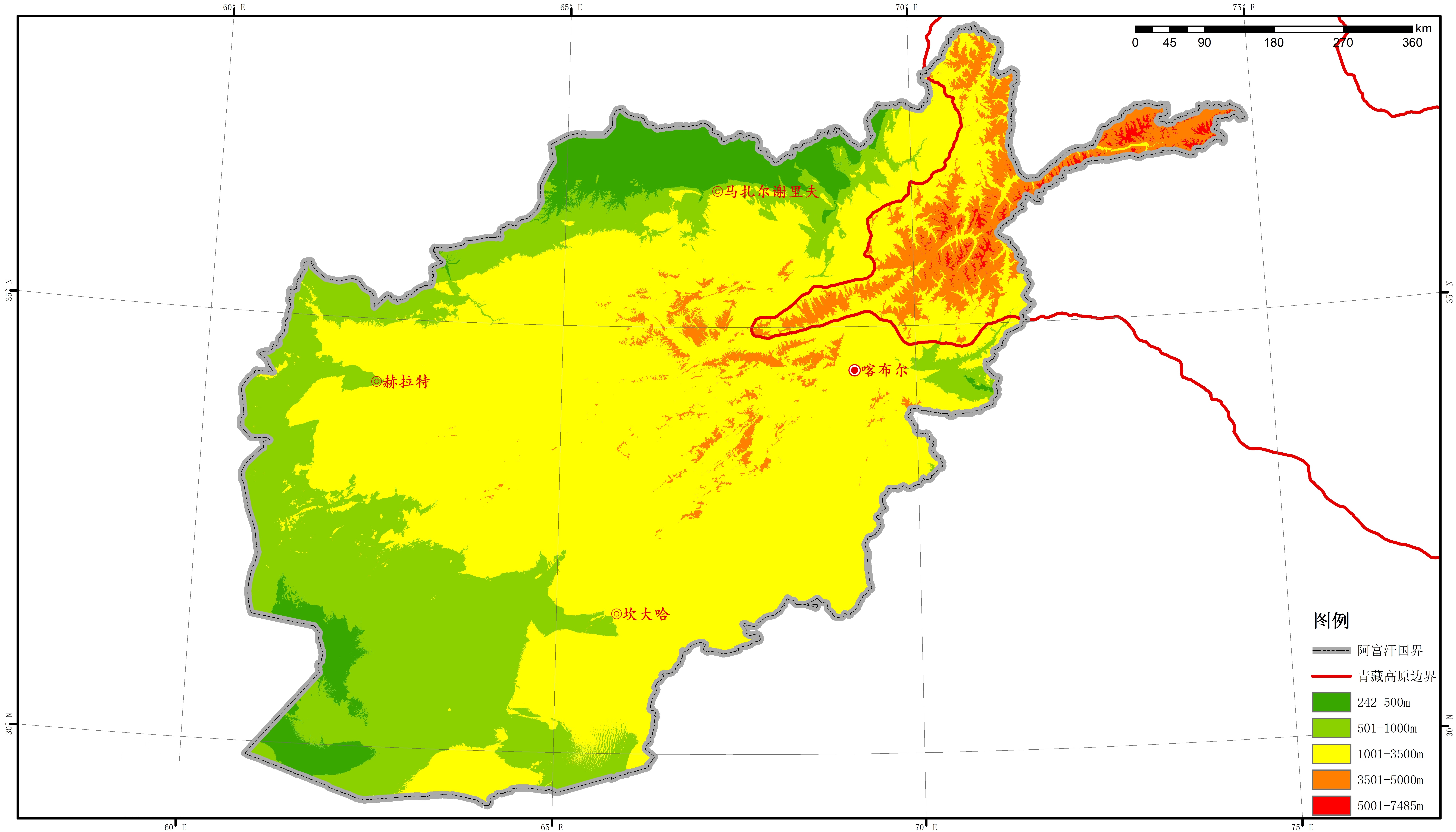 islamic republic of afghanistan),简称"阿富汗",是位于亚洲中西部的