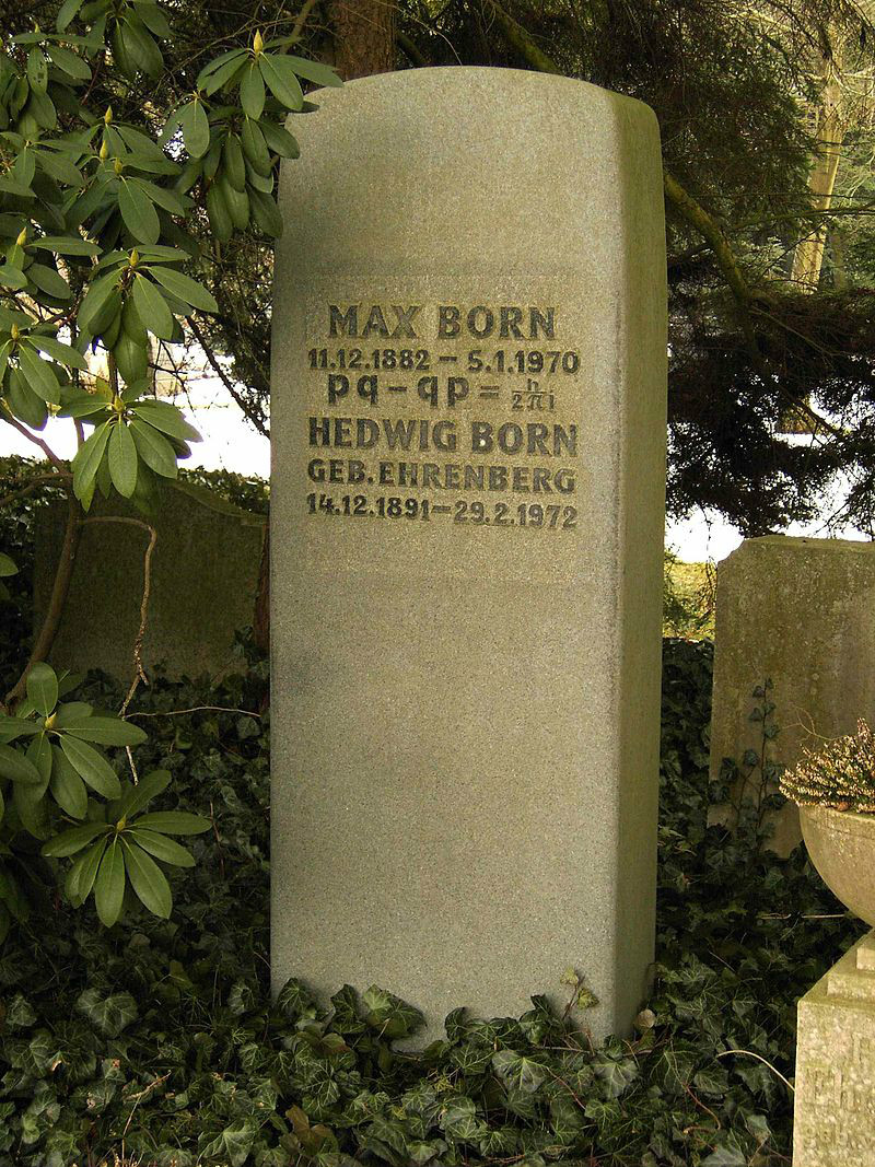  p>马克斯·玻恩(max born,1882年12月11日—1970年1月5日),男,是德国