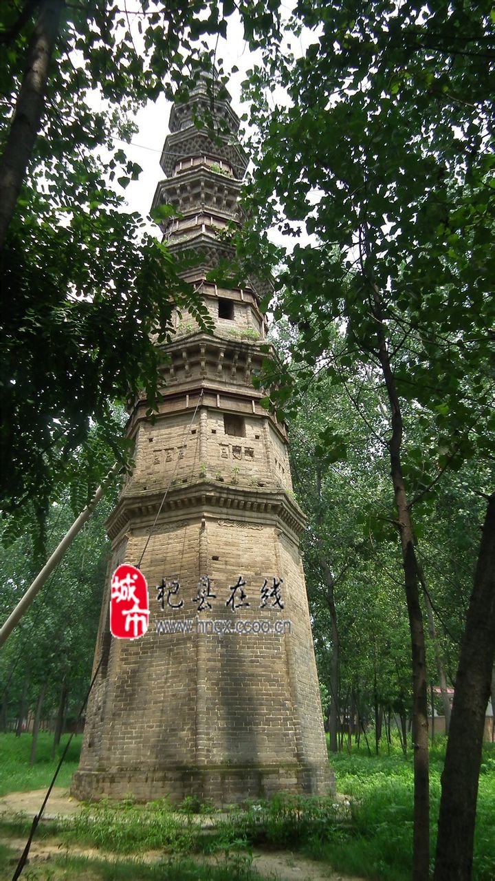  p>大云寺塔,俗称瓦岗塔,在 a target="_blank" href="/item/河南省