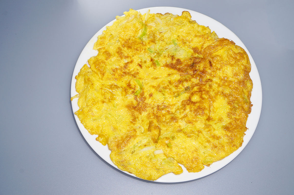 金黄鸡蛋饼