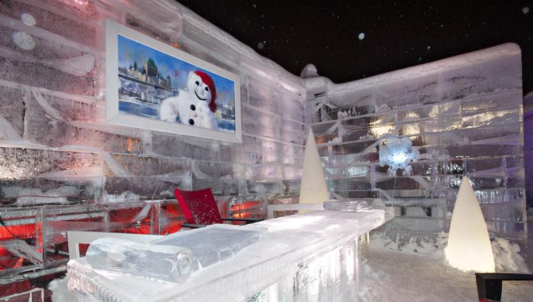 魁北克冰晶旅馆