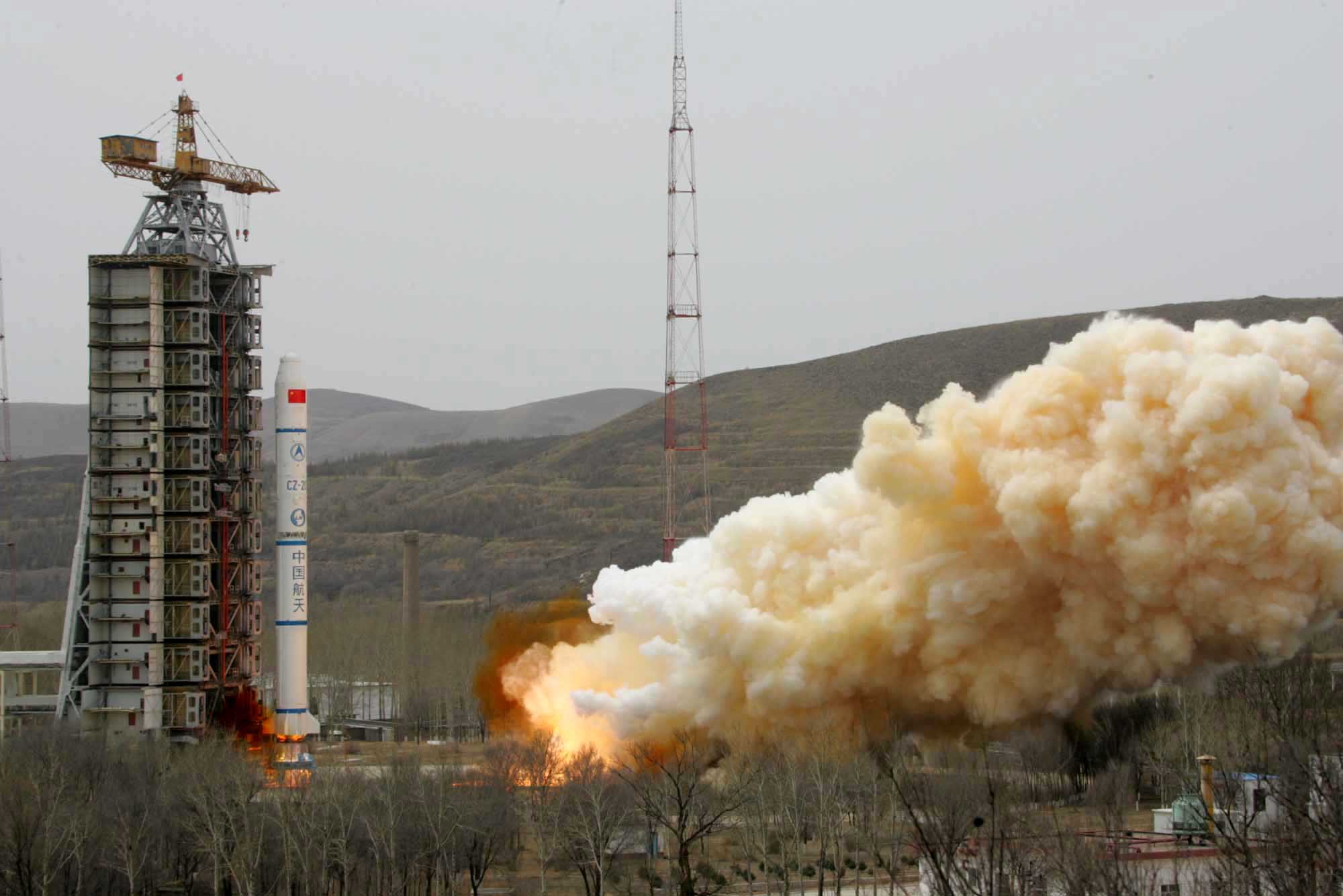  p>太原卫星发射中心(taiyuan satellite launch center,简称tslc)