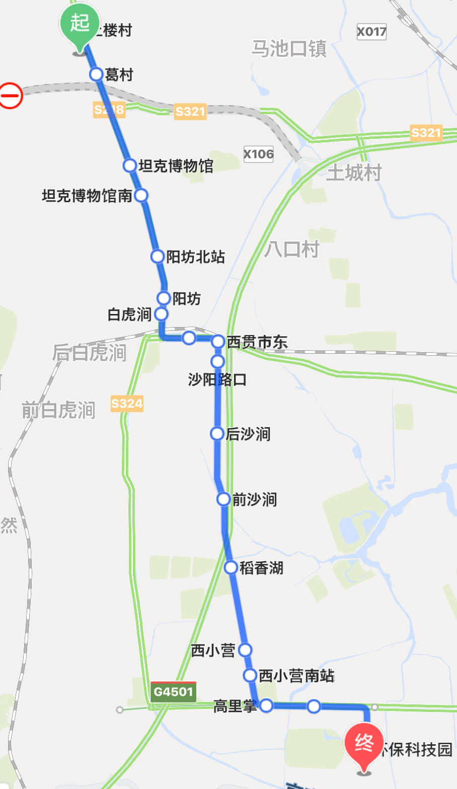 北京公交642路