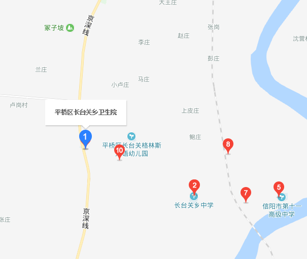 p>长台关乡位于平桥区中部,淮河北岸,距信阳市区20公里.